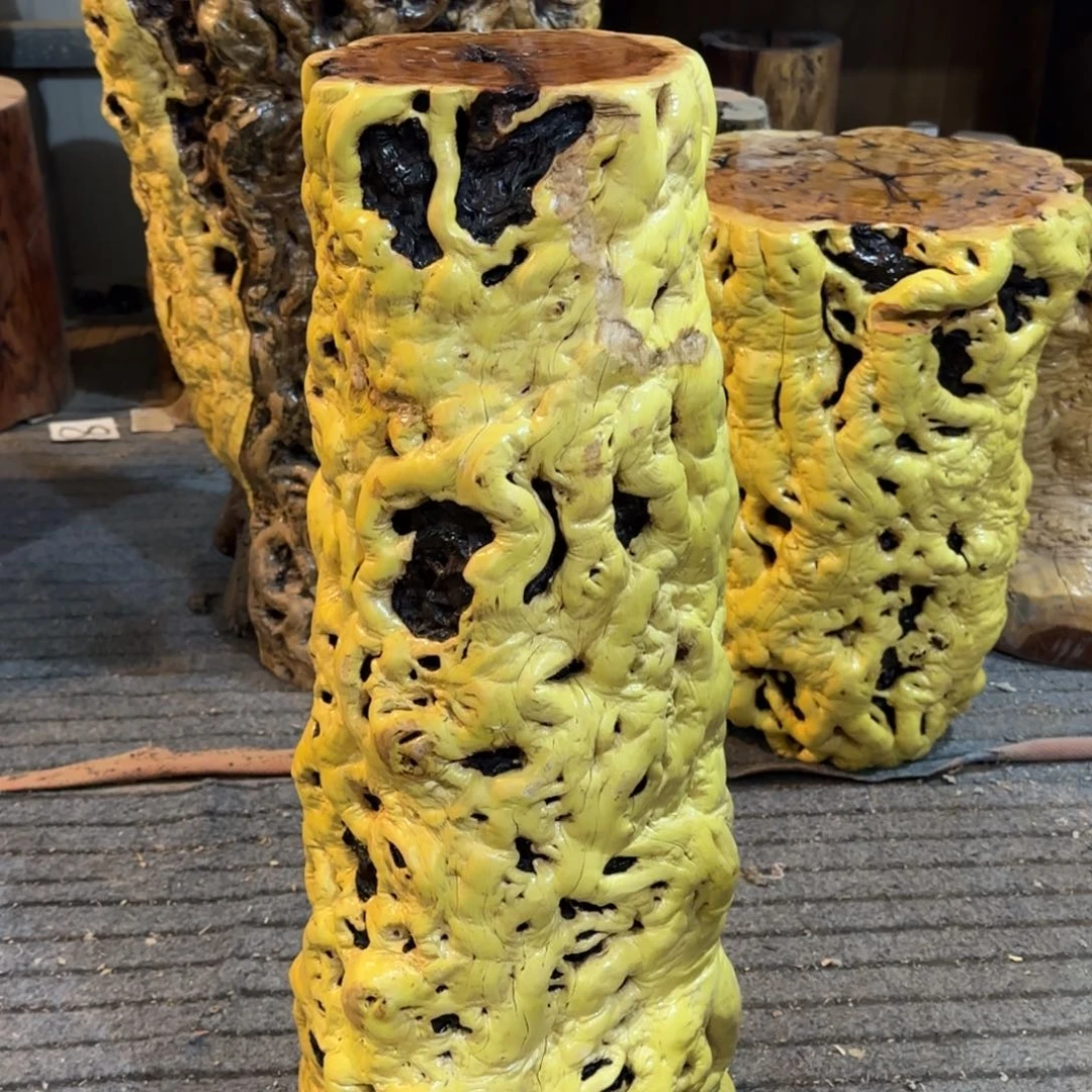 鸿***8龙纹鸡心枣木手工艺品