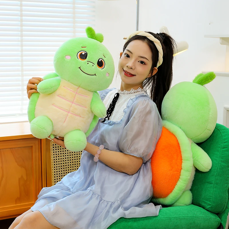可爱乌龟毛绒玩具柿柿如意龟玩偶睡觉抱枕公仔送儿童女孩生日礼物