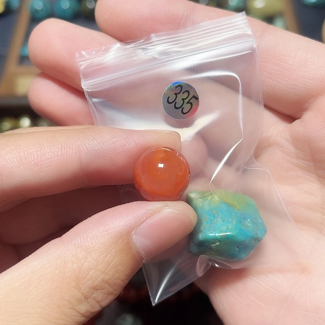 ****0未镶嵌圆珠桶珠老型手串！！玛瑙/玉髓