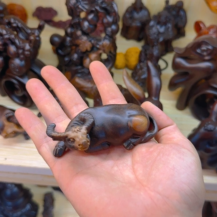 木黑檀木10卧牛双色