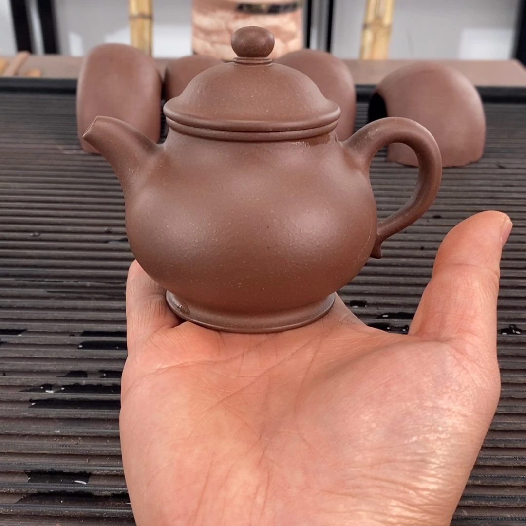 紫砂茶壶潘壶容量180毫升