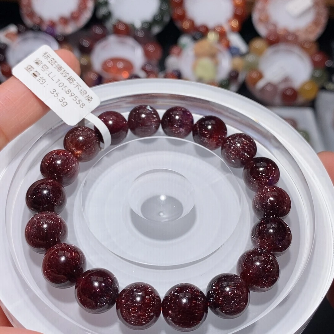 水晶未镶嵌手链F红超11