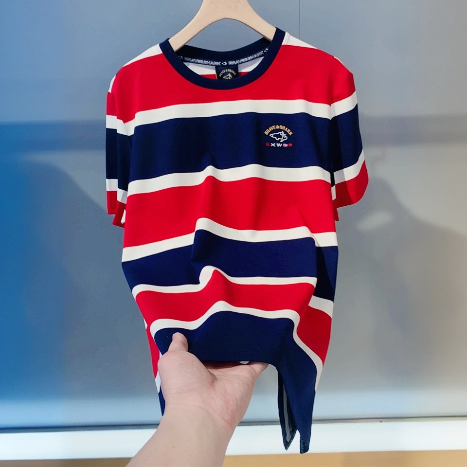 BRAVE&SHARK/勇士鲨鱼新款正品短袖T恤男透气时尚休闲百搭5274