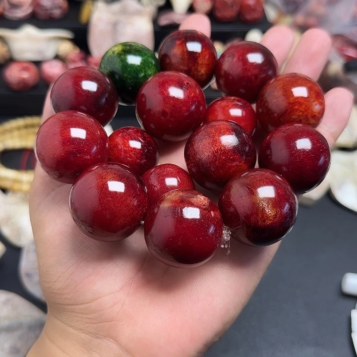抗***衡花岗石铁合金养殖骨头制作大尺寸珠子