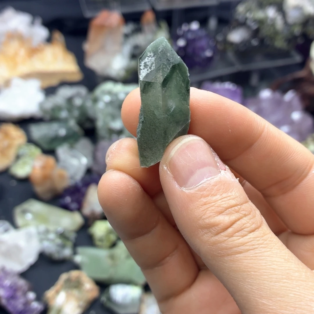 石材福利绿幽单晶