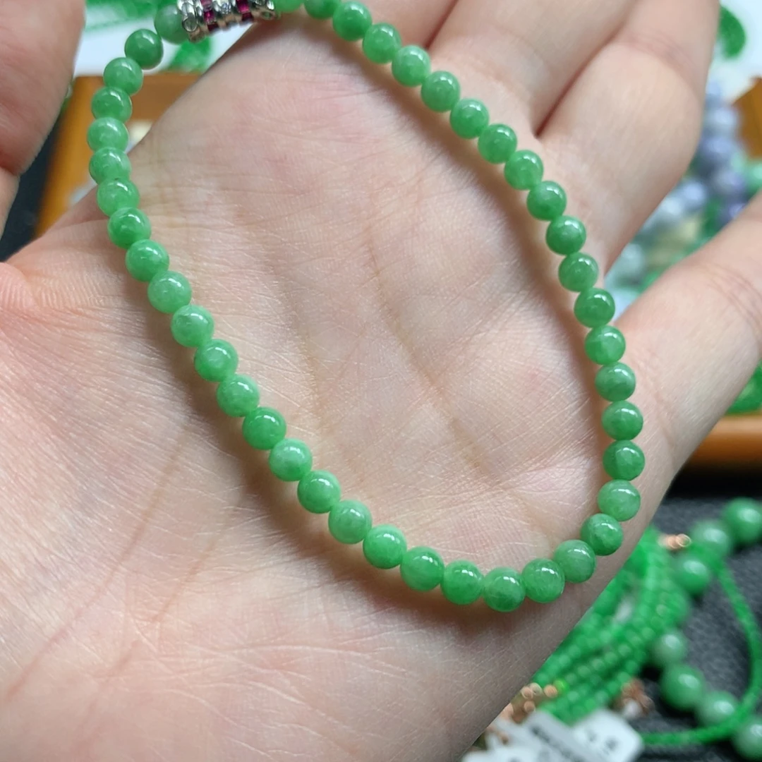 未镶嵌手链翡翠翡翠
