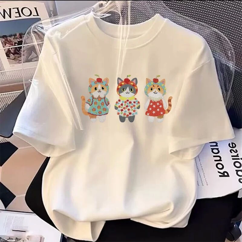 【宠粉福利】LY1上新女款时尚休闲百搭夏季潮流春夏t恤圆领显瘦短