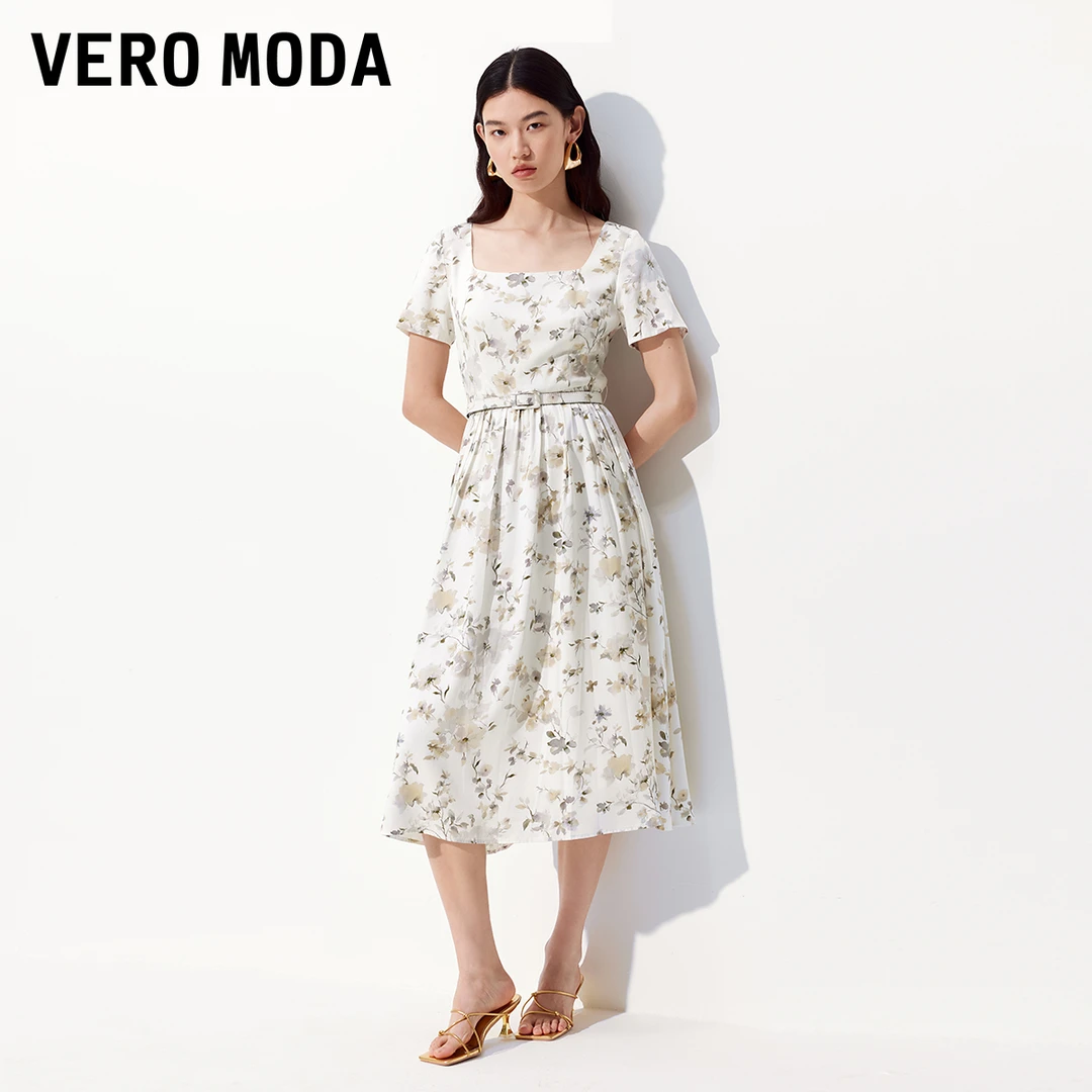 Vero Moda连衣裙【匠心高定·桉萃天丝】2025新款法式长裙32527B025