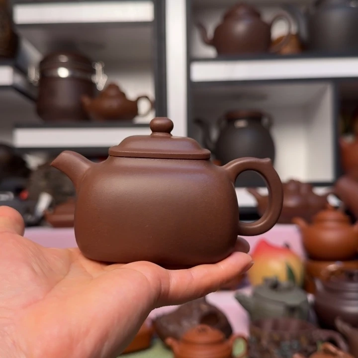 一***清紫砂茶壶宜兴紫砂工艺美术