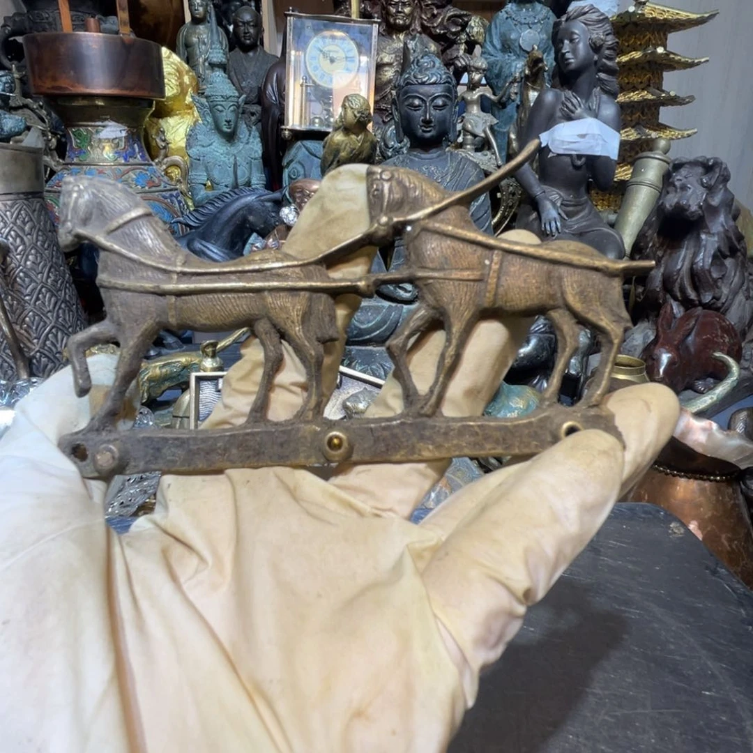 摆件永**藏大阪回流铜器摆件15