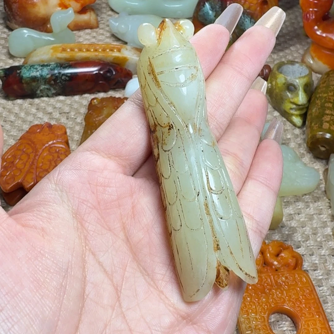 吊坠白玉菩提挂件