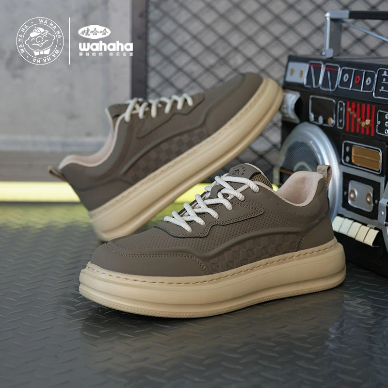 Wahaha/娃哈哈夏季新款户外休闲鞋2025简约百搭男鞋运动休闲板鞋