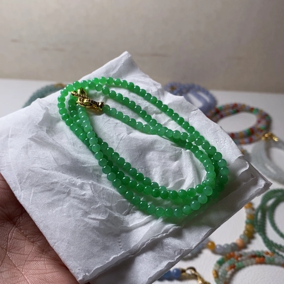 定制翡翠未镶嵌缅甸翡翠a货卡4