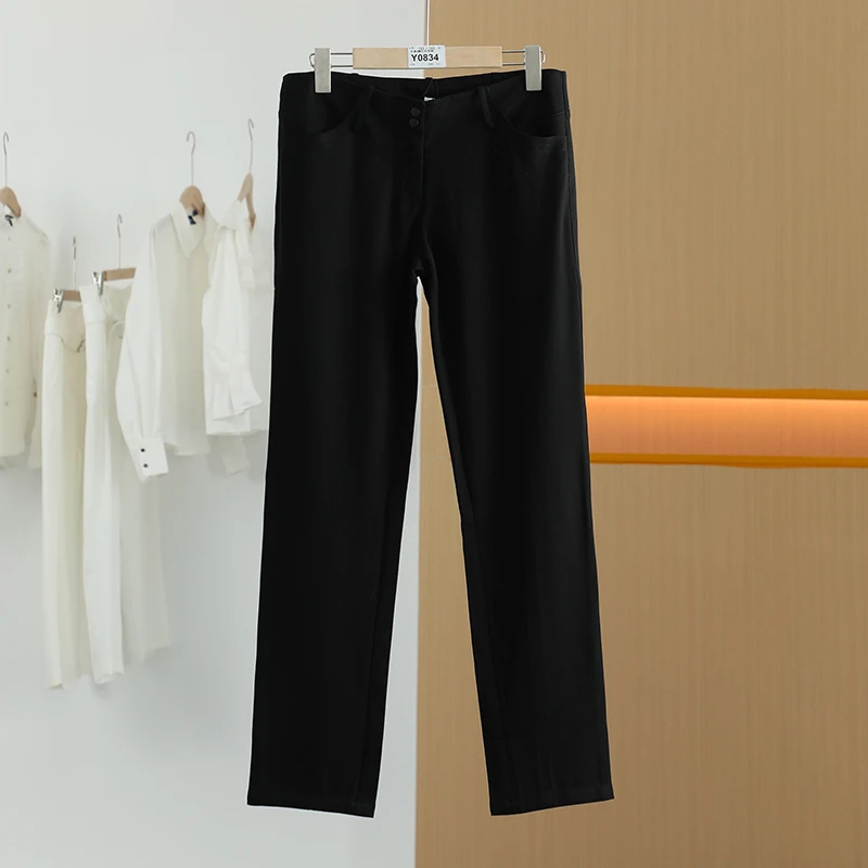 【唐长老自营】货号Y0834女装夏新款直筒休闲裤子YL