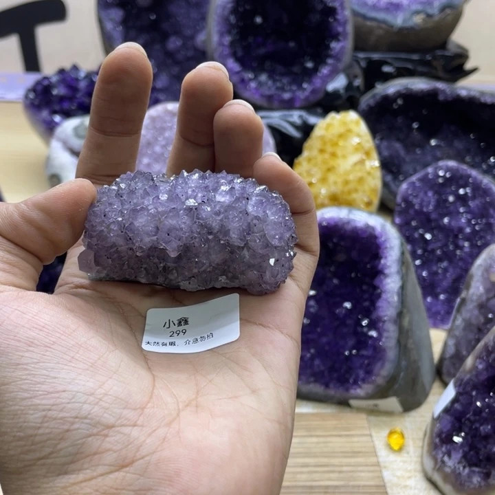 未镶嵌大型摆件（非配饰）紫晶