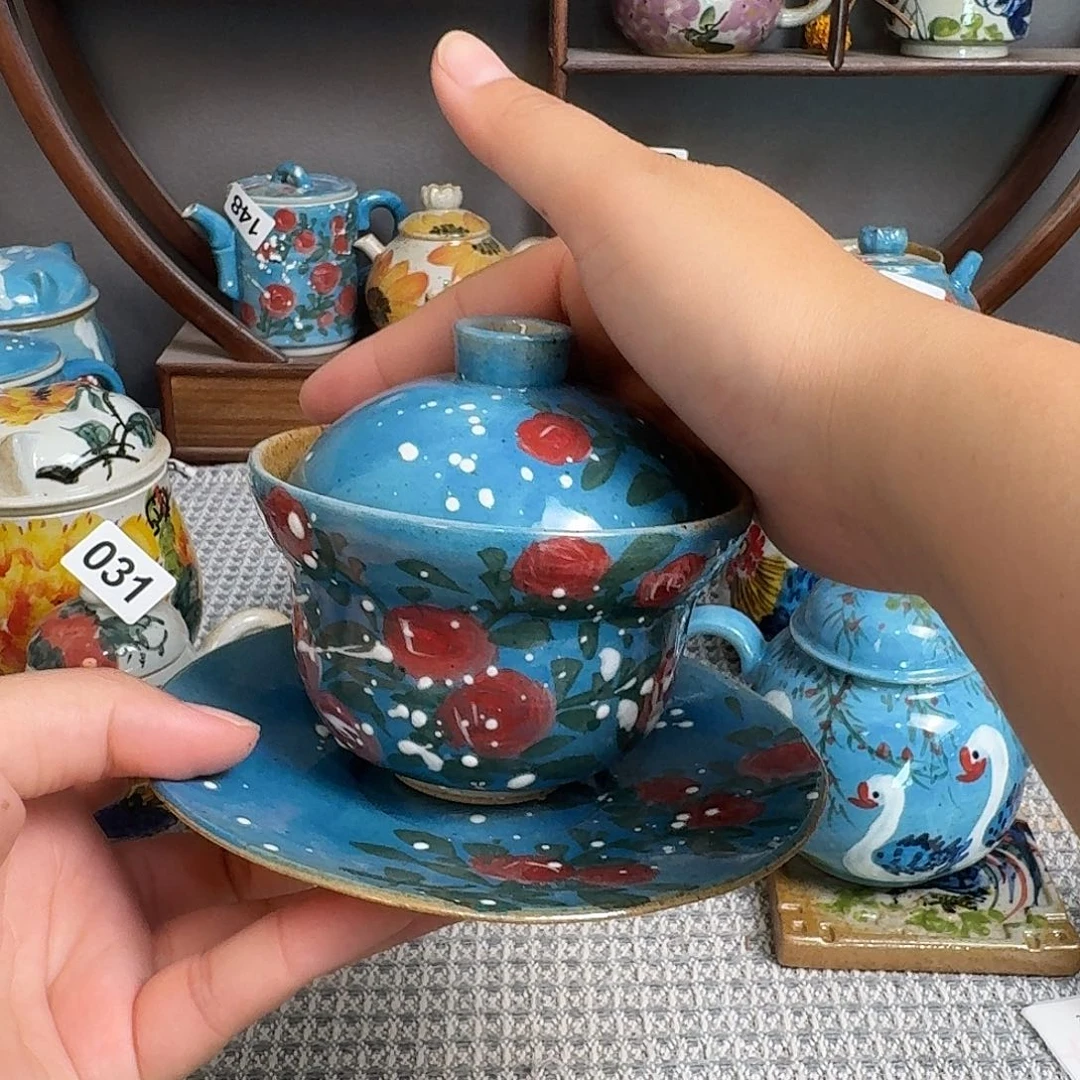 摆件长****7景德镇手工制作