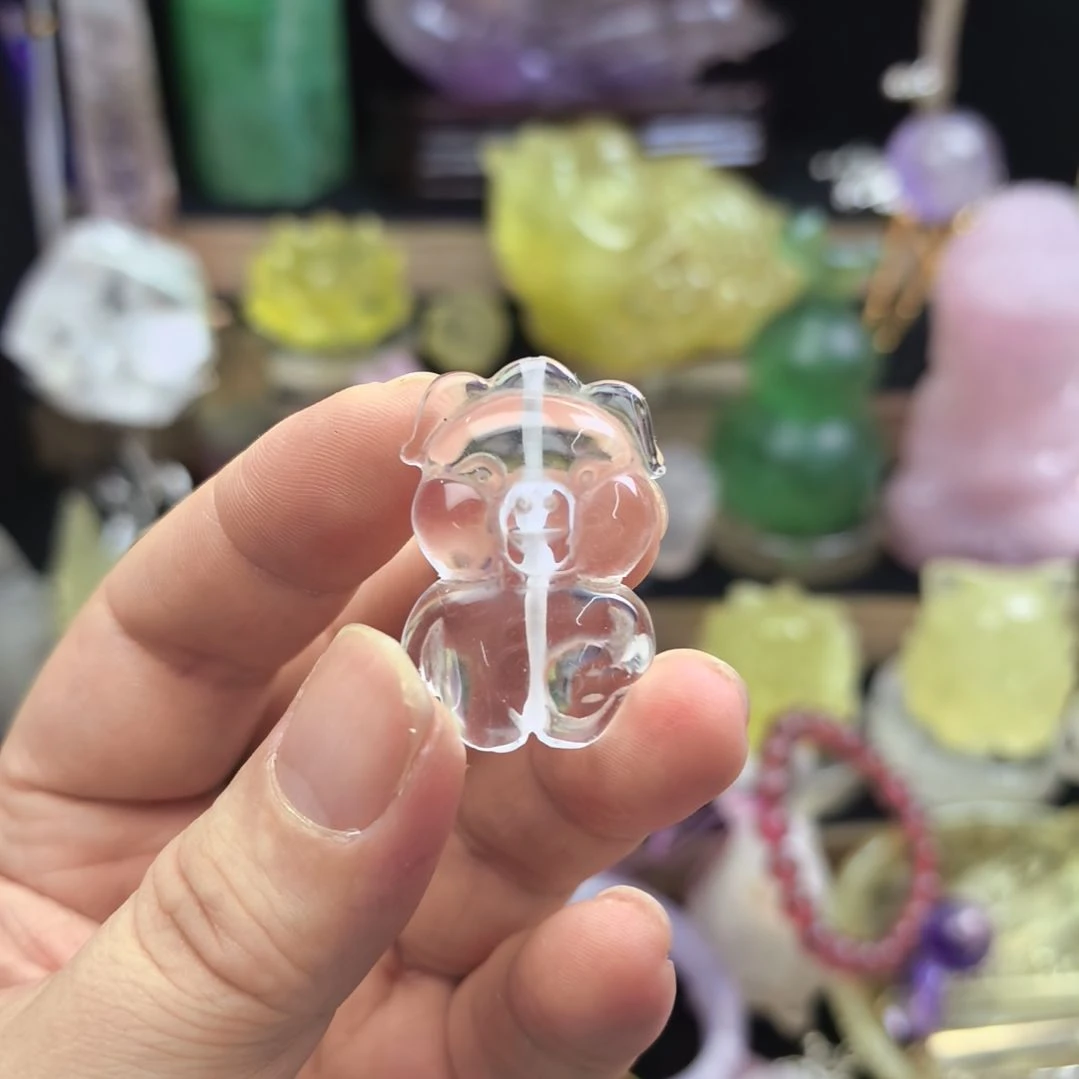 水晶摆件未镶嵌水晶摆件微瑕