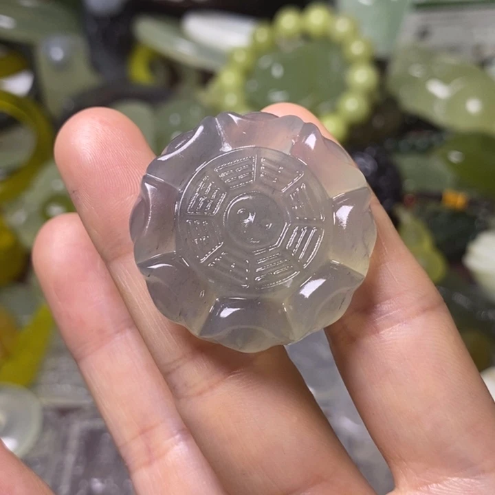 岫玉天然岫玉挂件未镶嵌