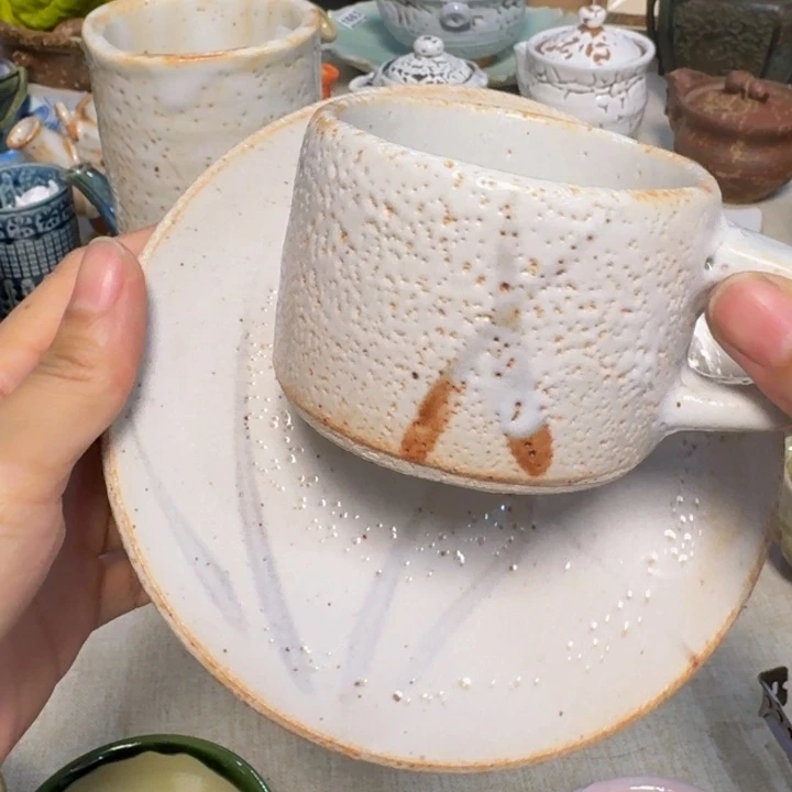 陶泥一套咖啡杯的价格