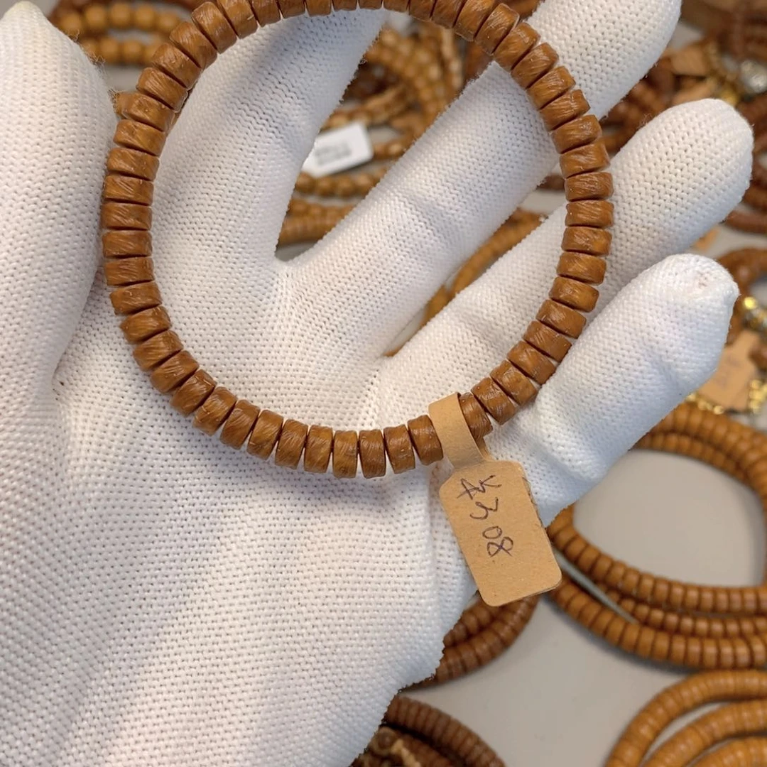 紫金鼠手串风纹单圈7