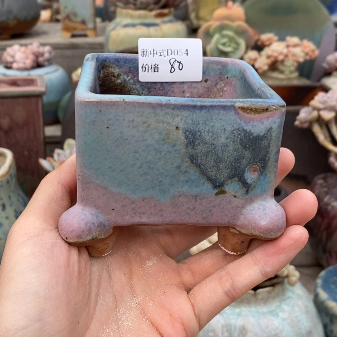 粗砂花盆1987新中式D054