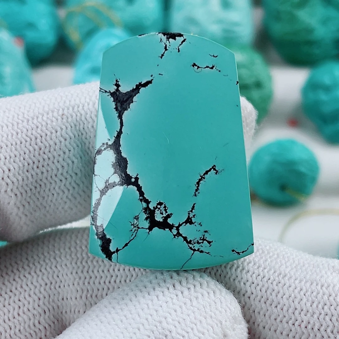 绿松石未镶嵌车挂