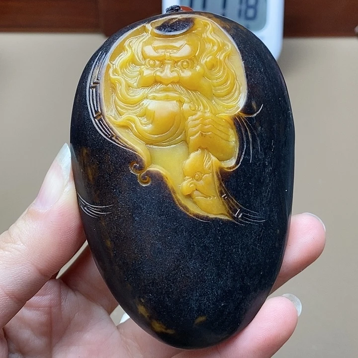 和田玉挂件未镶嵌李*方F