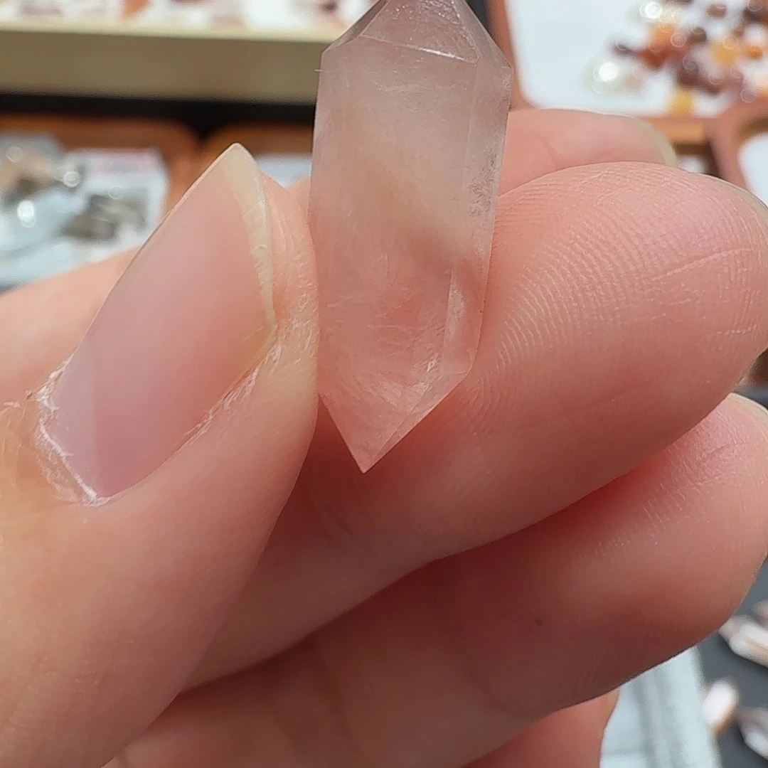 水晶手链未镶嵌天然水晶兔毛双尖定制非假不退换