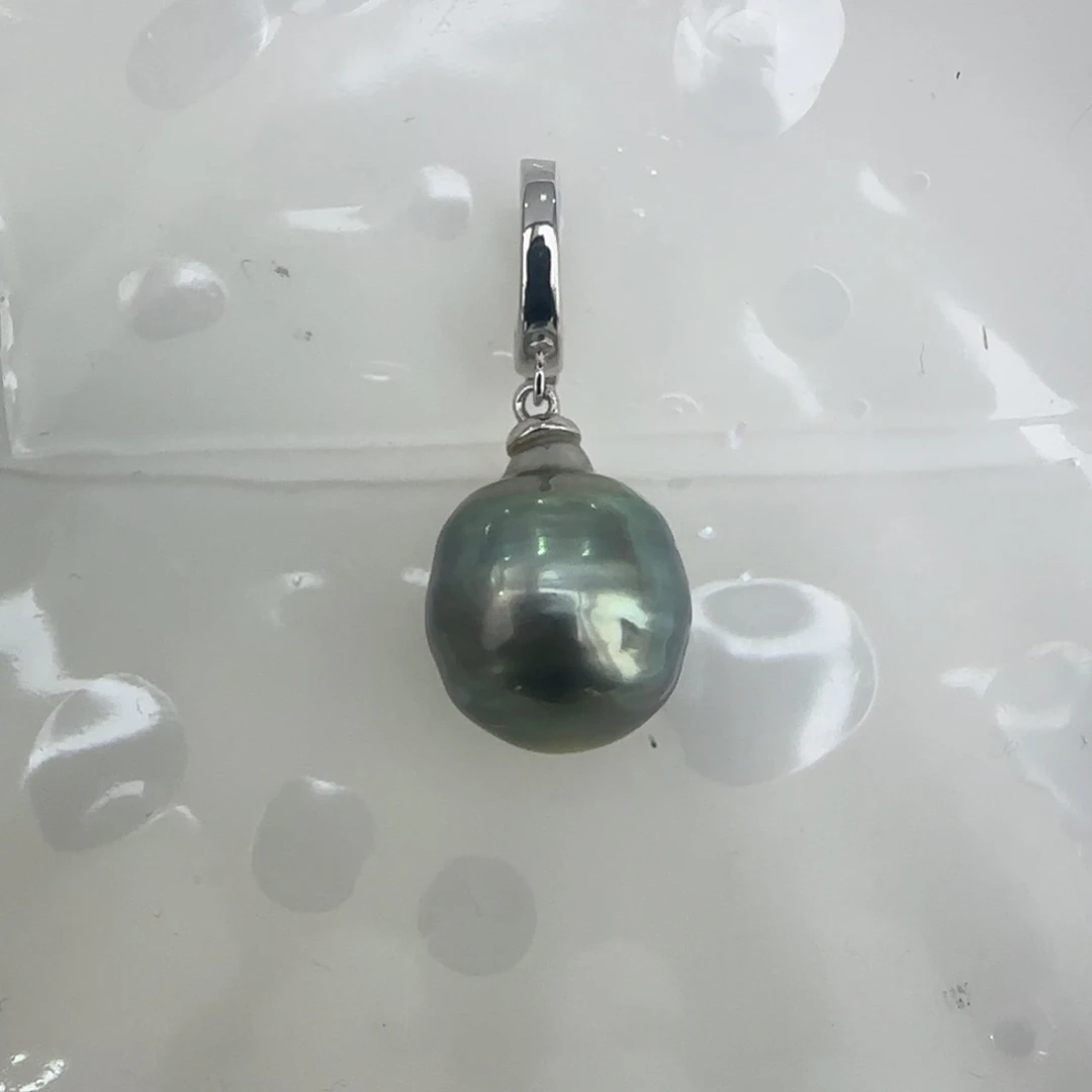 颈饰银S925镶嵌海水珍珠