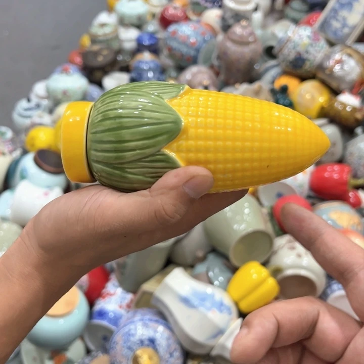 瑕疵福利品陶瓷茶叶罐