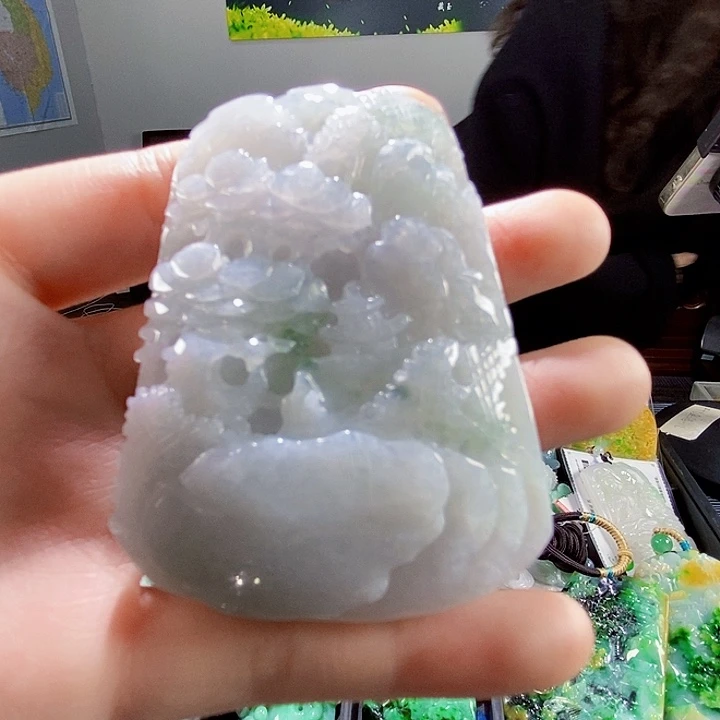颈饰未镶嵌翡翠翡翠