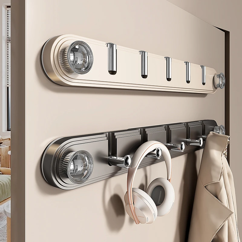 优勤吸盘门后挂钩粘钩免打孔置物架强力承重壁挂钩子入户门挂衣架