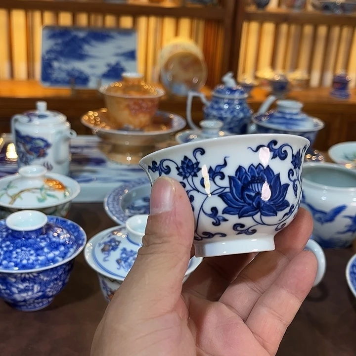 錡镇堂手工手绘绘杯