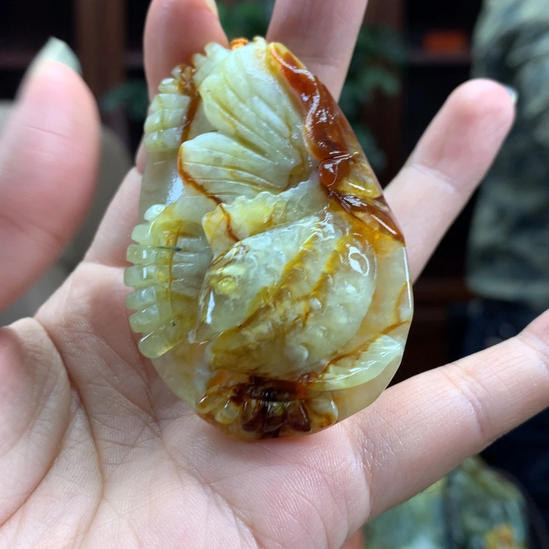 未镶嵌蛇纹石玉颈饰