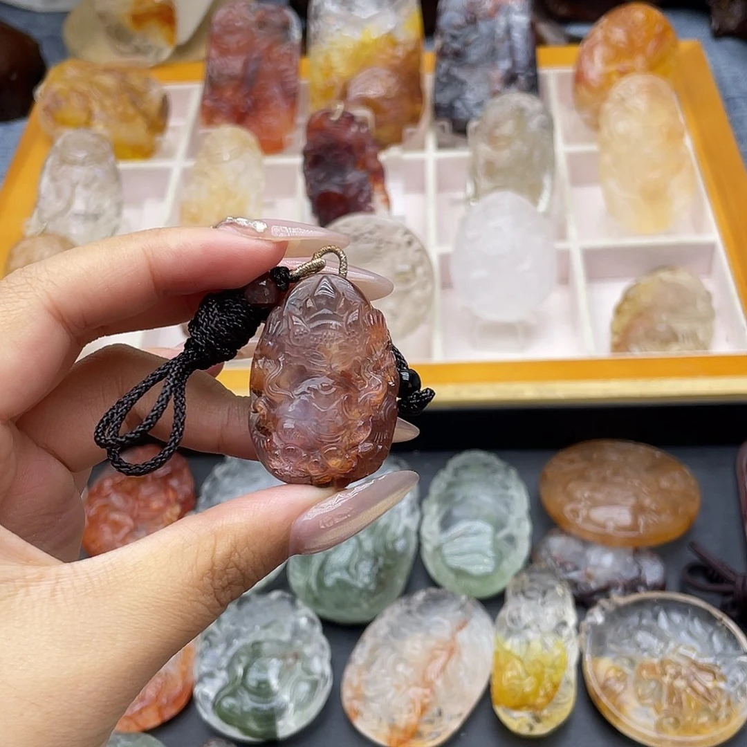 颈饰未镶嵌水晶天然