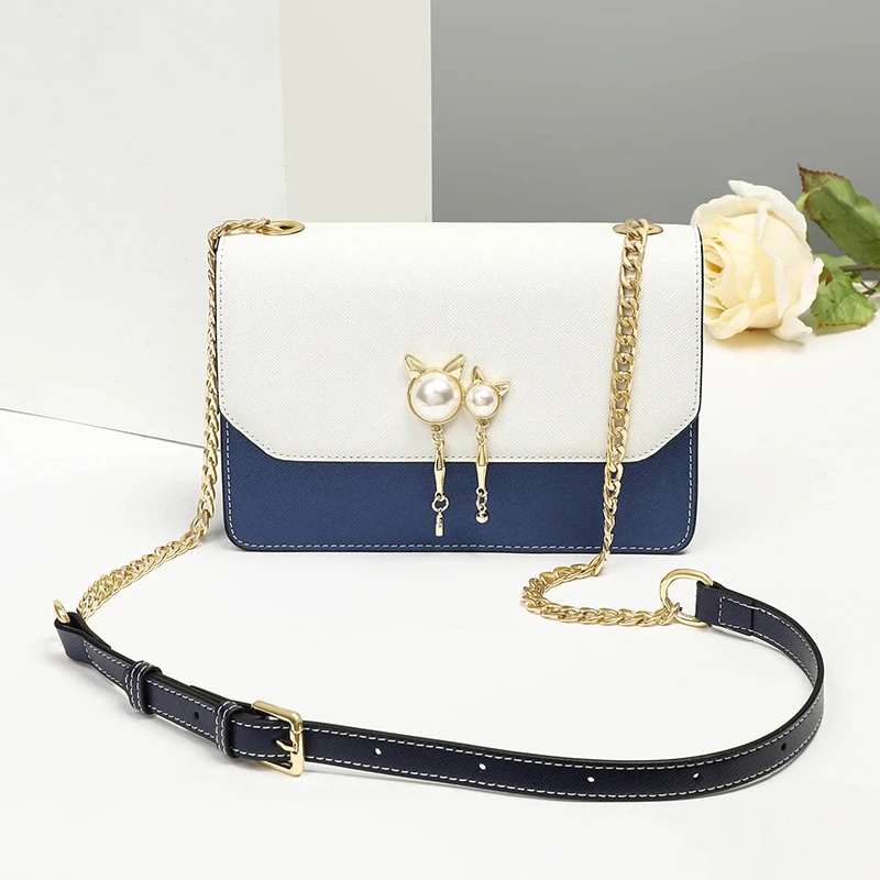 包包女款爆款2025新款女包小众百搭斜挎包网红时尚单肩链条包箱包