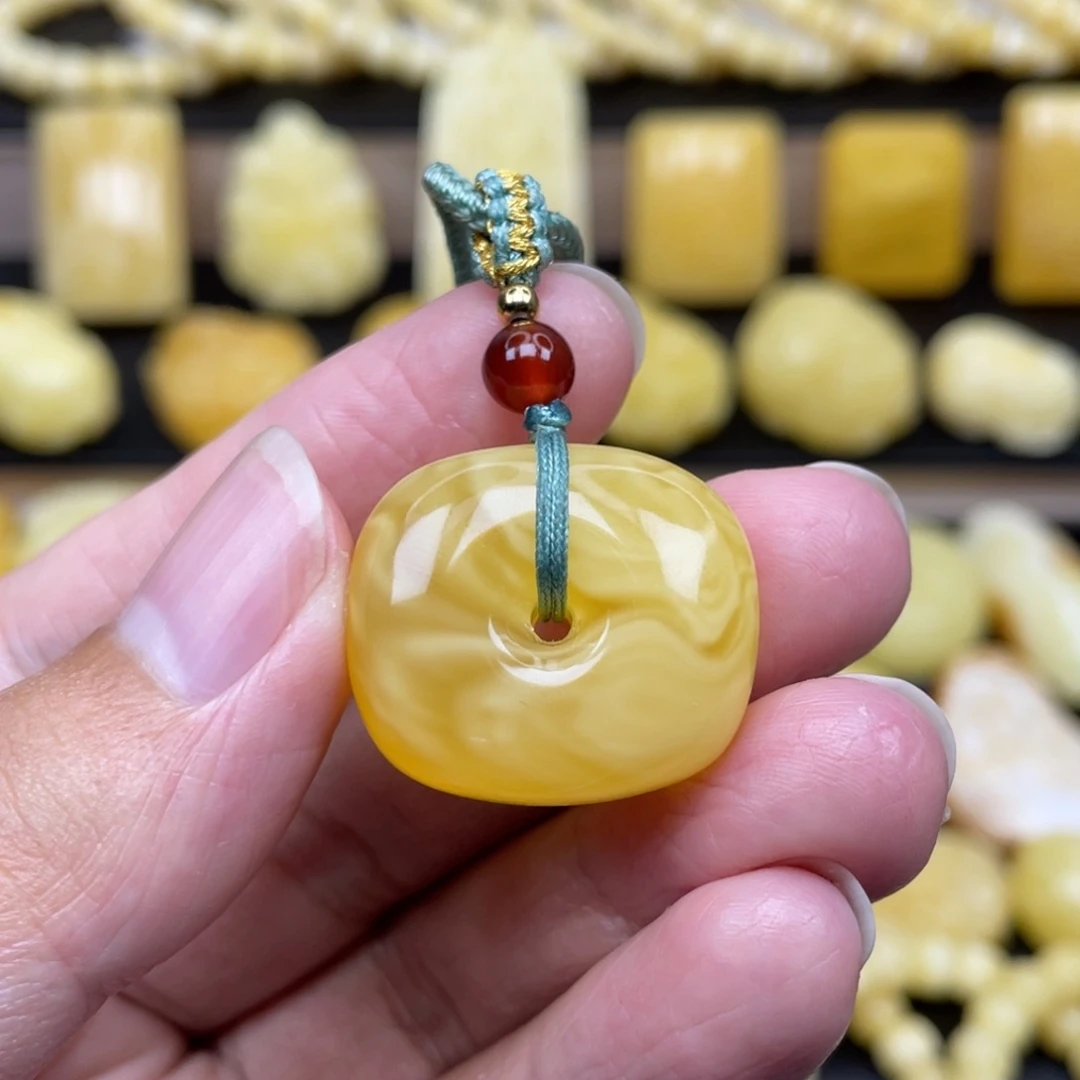 琥珀未镶嵌裸石琥珀蜜蜡