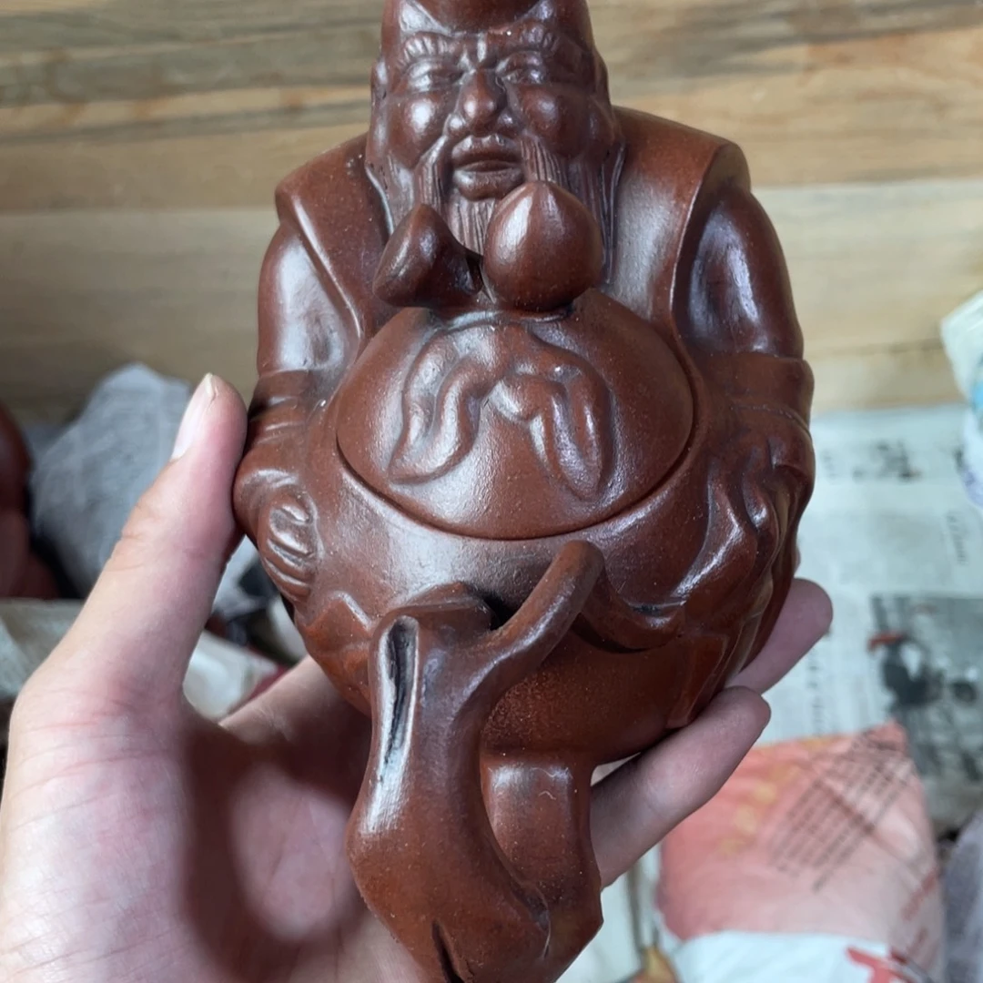 茶壶紫砂老厂紫砂壶一件。