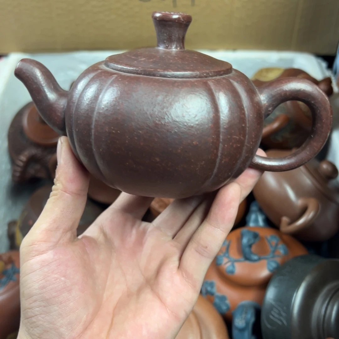 紫砂茶壶宜兴原矿紫砂壶300毫升容量