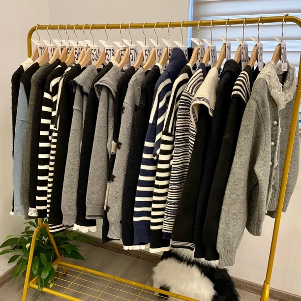 【黑、灰色系-集合】毛衣针织衫开衫秋冬宽松女士默淇女装【重工精品】