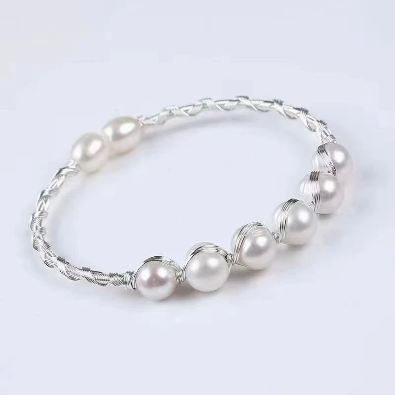 非金属亚克力手镯 【精选】妈妈气质白色时尚百搭八方来财手镯