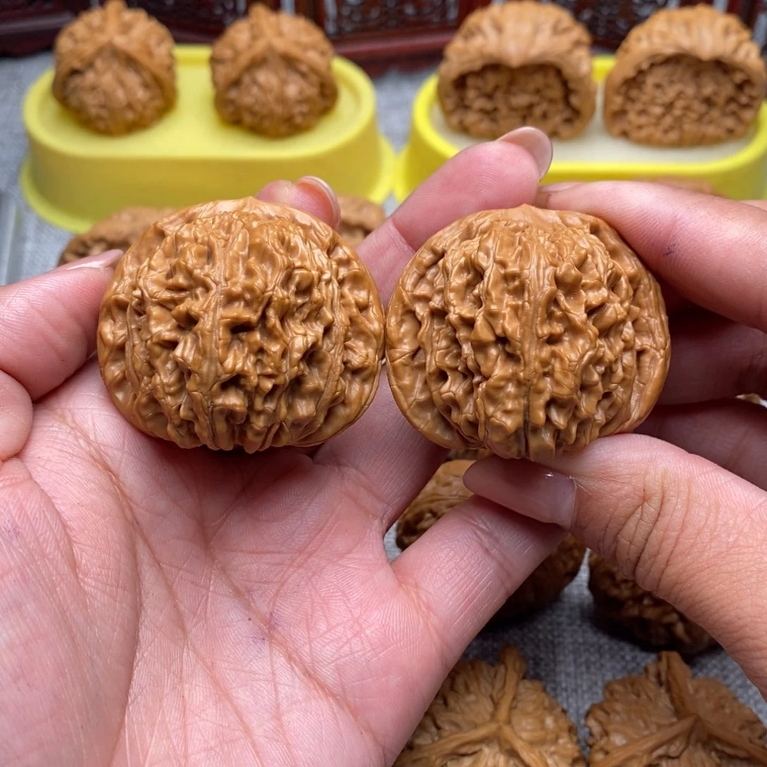 文玩核桃把件四座楼44