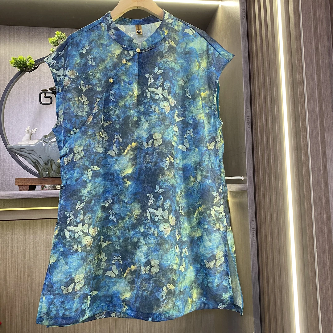 【梦幻蝶】国风新中式6A级香云气质澳代上衣