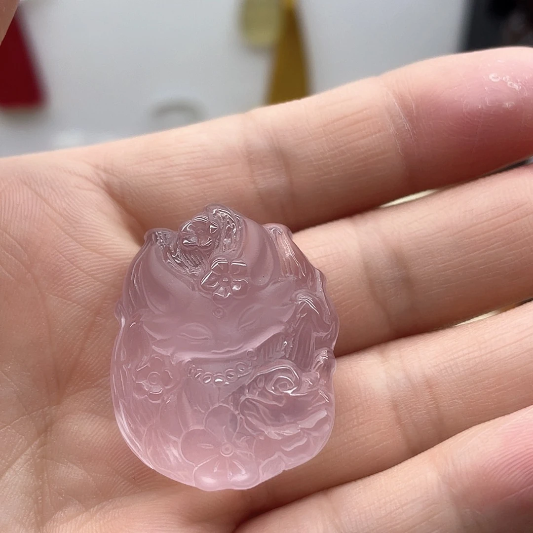 水晶吊坠(赠链)未镶嵌沈****睫