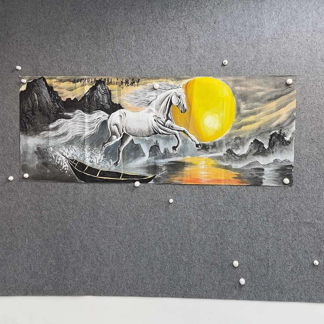 书法作品多次参加