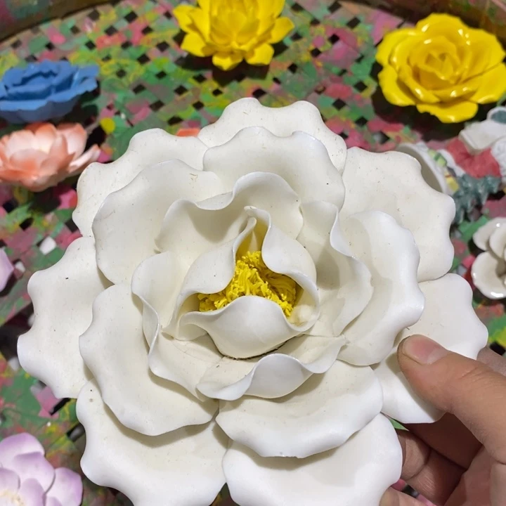 灌***飞陶瓷树脂工艺摆件