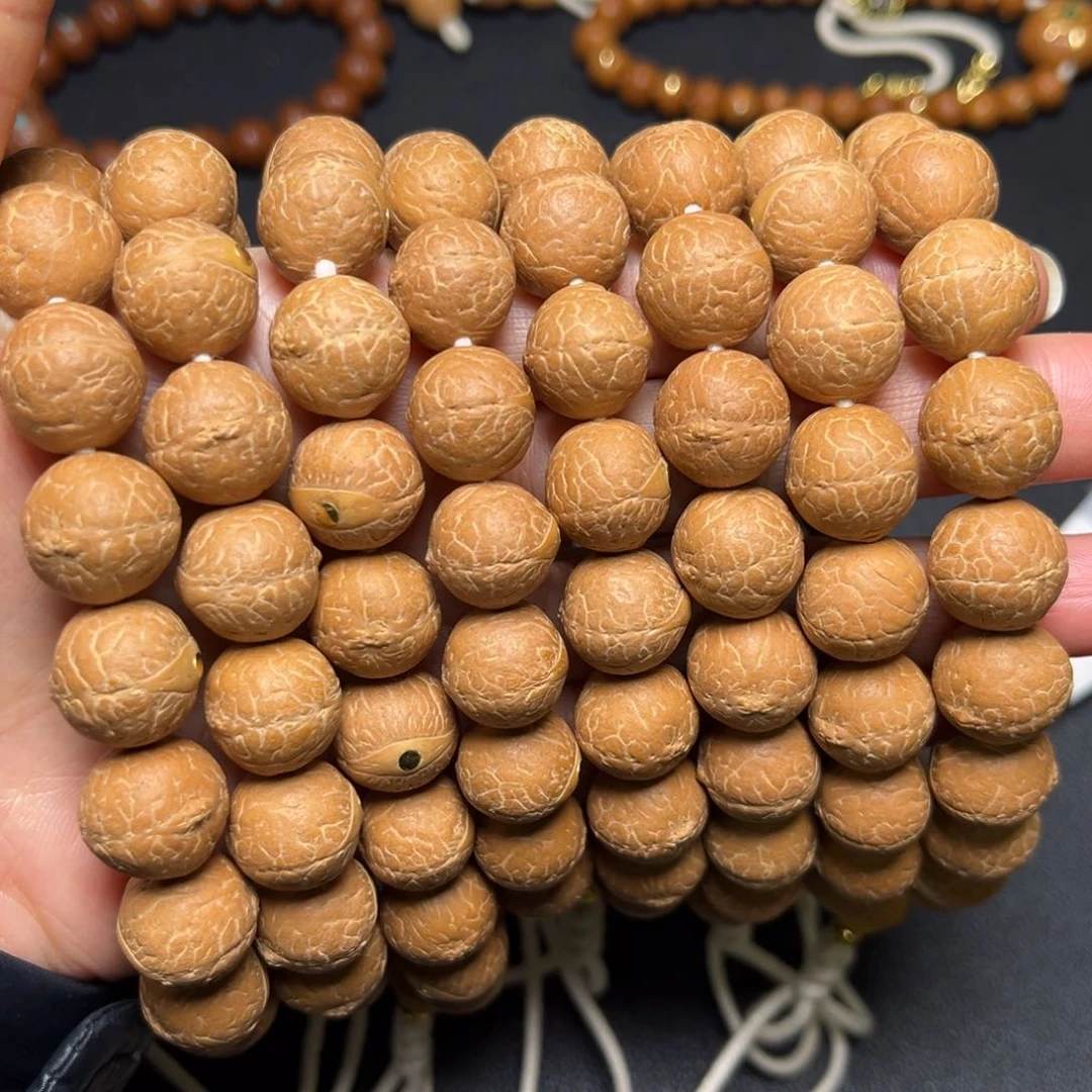 凤眼菩提吊坠14mm铜钉精品手串