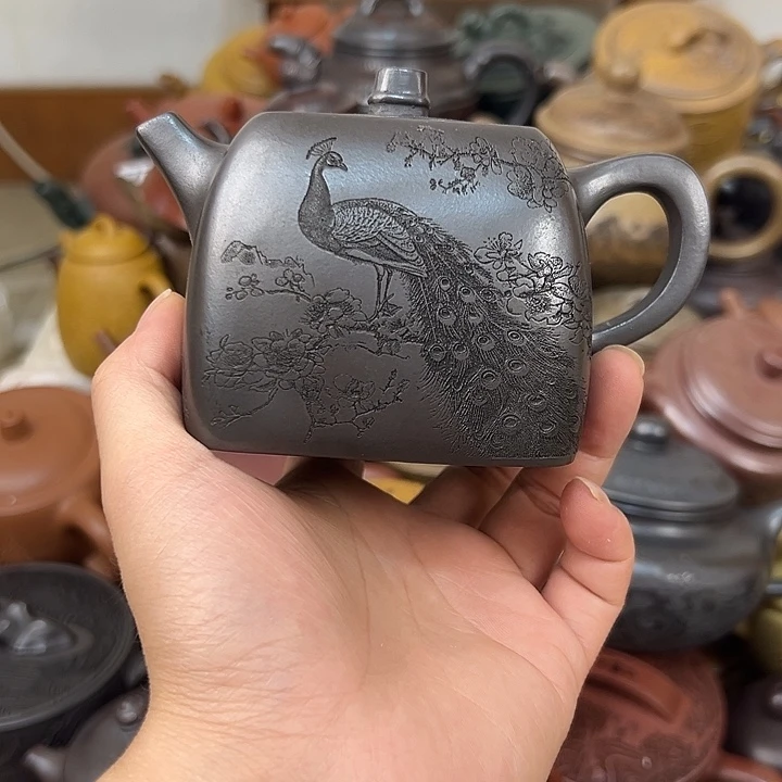 茶壶紫砂紫砂微瑕