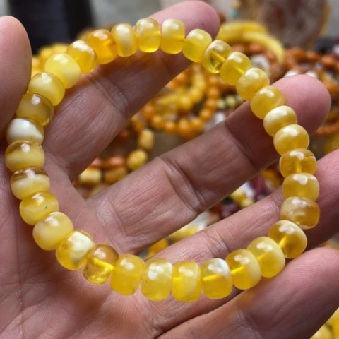 手串琥珀未镶嵌手串