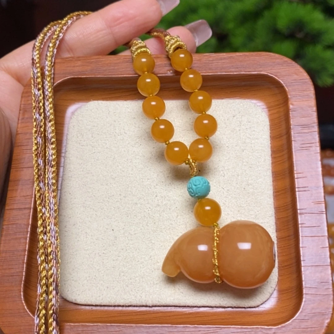 【闪购商品】蜜蜡颈饰未镶嵌项链